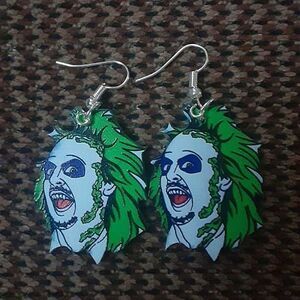 NWOT Beetlejuice Earrings